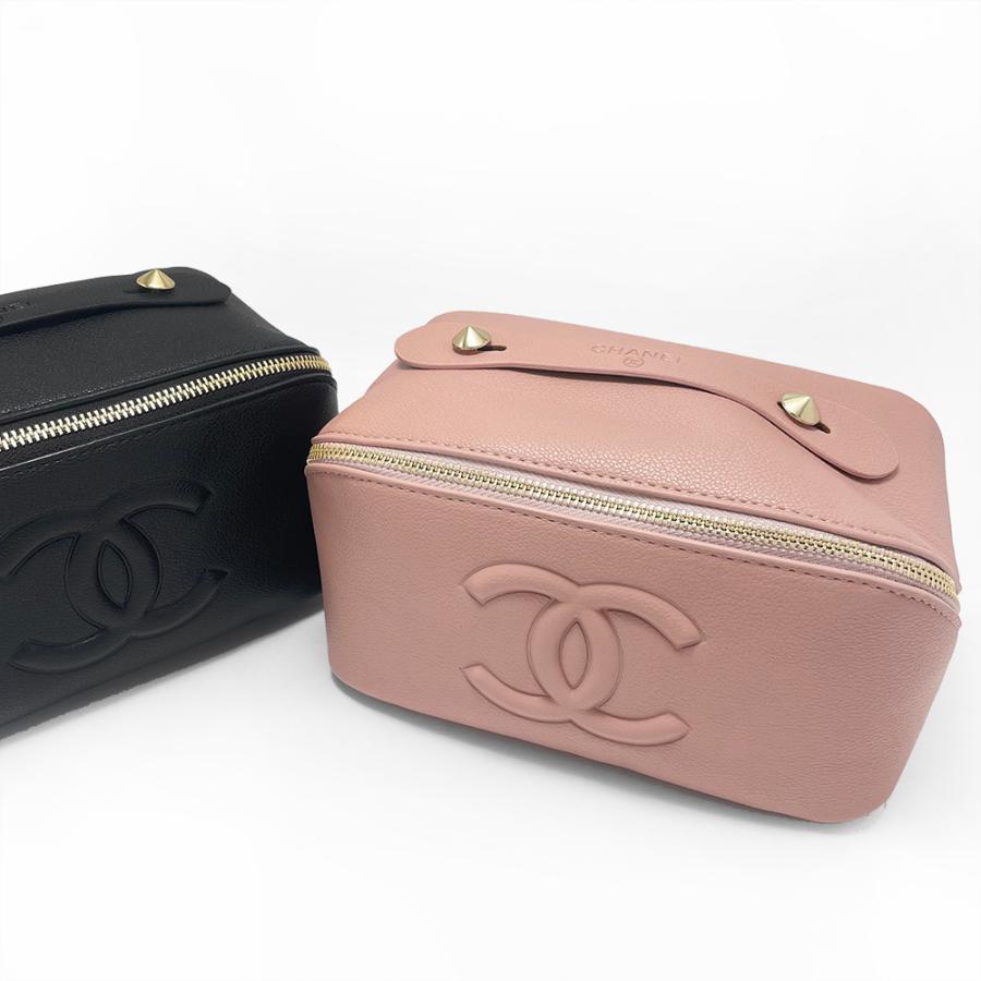 CHANEL 【ノベルティ】 シャネル ポーチ PUレザー 化粧ポーチ CHANEL 【ノベルティ】 シャネル ポーチ PUレザー 化粧ポーチ