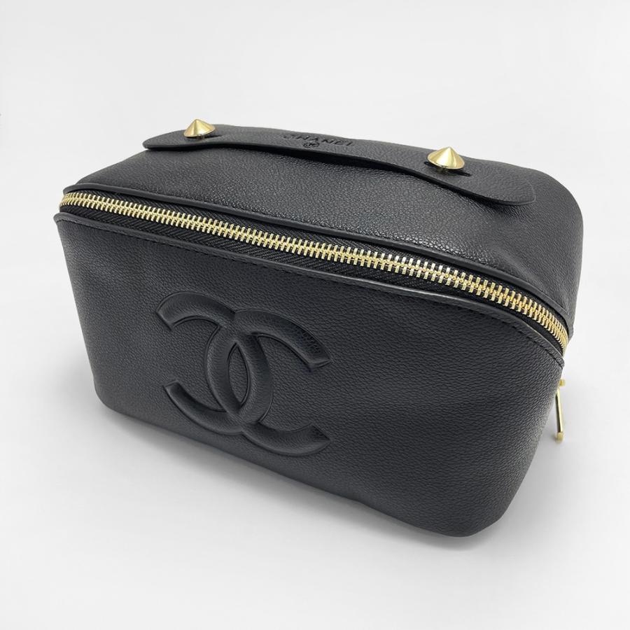 CHANEL 【ノベルティ】 シャネル ポーチ PUレザー 化粧ポーチ CHANEL 【ノベルティ】 シャネル ポーチ PUレザー 化粧ポーチ