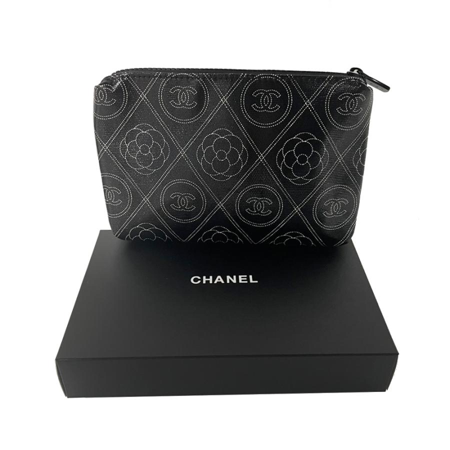 CHANEL 【ノベルティ】 シャネル ポーチ コスメ メイクポーチ CHANEL 【ノベルティ】 シャネル ポーチ コスメ メイクポーチ