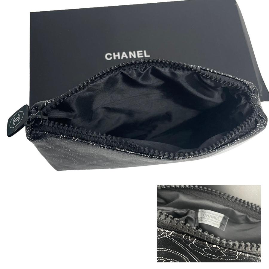 CHANEL 【ノベルティ】 シャネル ポーチ コスメ メイクポーチ CHANEL 【ノベルティ】 シャネル ポーチ コスメ メイクポーチ