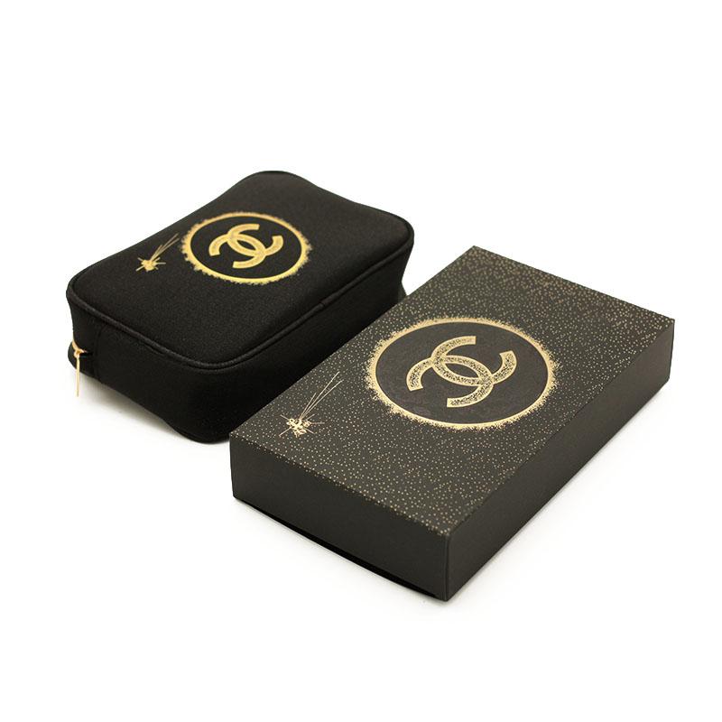 CHANEL 【ノベルティ】 シャネル ポーチ キラキラ ラメ ゴールド CHANEL 【ノベルティ】 シャネル ポーチ キラキラ ラメ ゴールド