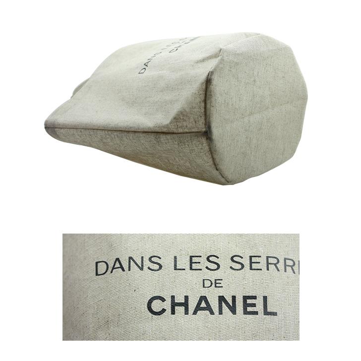 CHANEL 【ノベルティ】 シャネル 麻編み トート DANS LES SERRES CHANEL 【ノベルティ】 シャネル 麻編み トート DANS LES SERRES