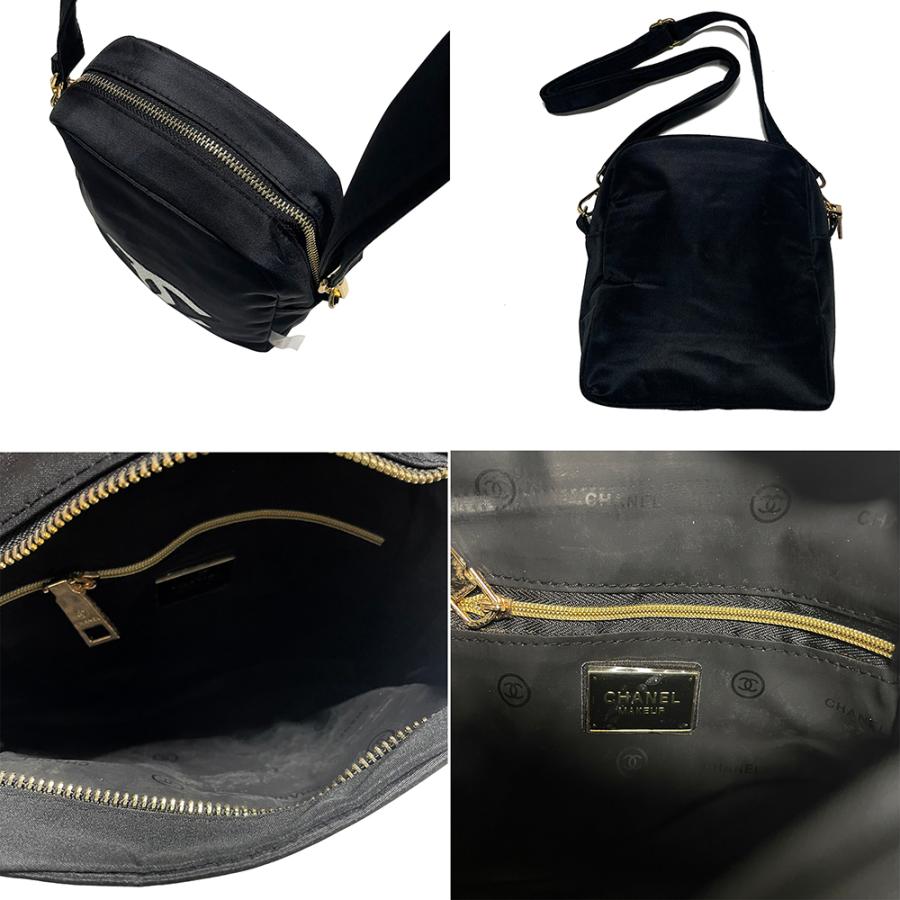 CHANEL 【ノベルティ】 シャネル ポーチ 帆布 ボディバッグ 海外 CHANEL 【ノベルティ】 シャネル ポーチ 帆布 ボディバッグ 海外
