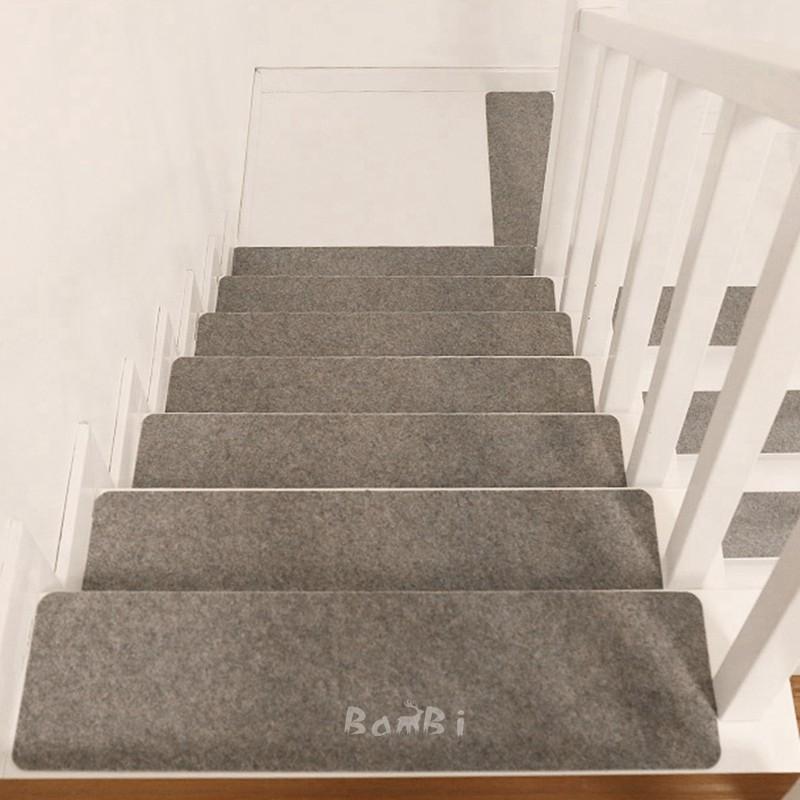 階段マット 15枚 階段 滑り止め おしゃれ 滑り止めマット 防音 カーペット ラグマット 洗える 15dtlt10 Bambi 通販 Yahoo ショッピング