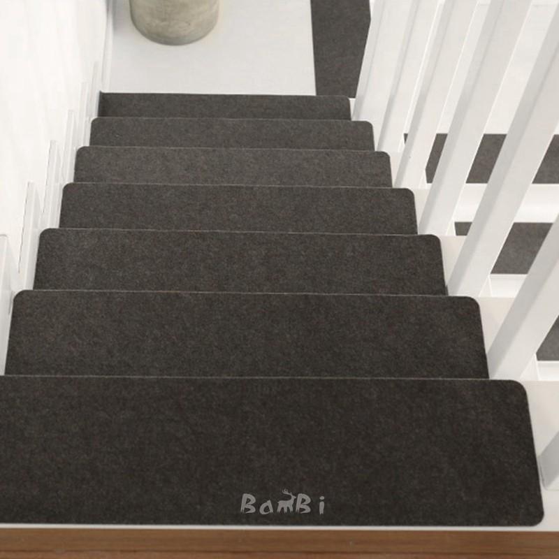 階段マット 15枚 階段 滑り止め おしゃれ 滑り止めマット 防音 カーペット ラグマット 洗える 215dtlt11 Bambi 通販 Yahoo ショッピング