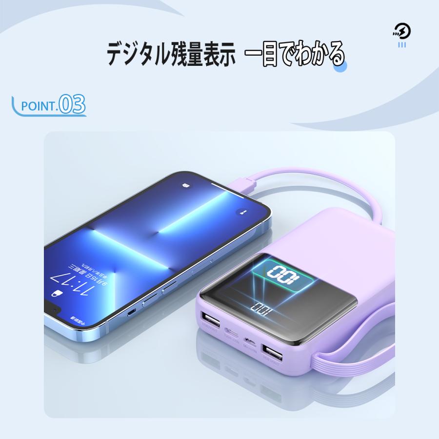 SHRATCH モバイルバッテリー 大容量 小型 22000mAh 軽量 2.1A急速充電