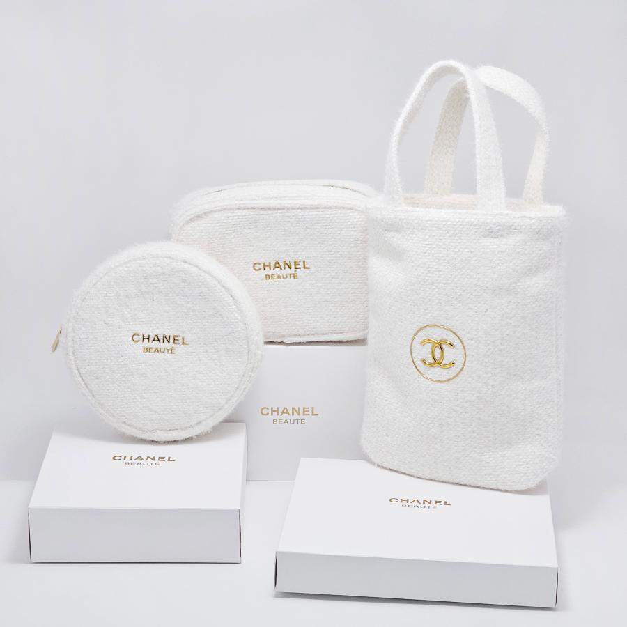 CHANEL 【ノベルティ】 シャネル ポーチ 化粧ポーチ ミニ トート CHANEL 【ノベルティ】 シャネル ポーチ 化粧ポーチ ミニ トート