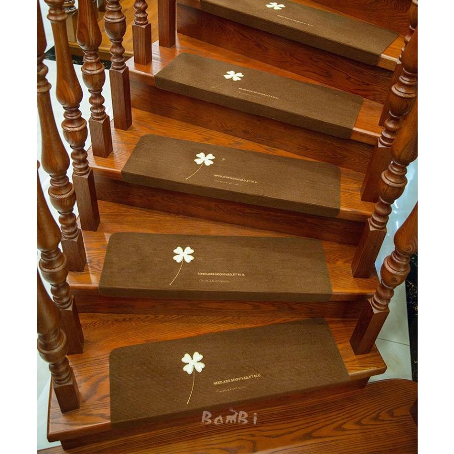 階段マット おしゃれ 階段 滑り止め 滑り止めマット 蓄光 防音 カーペット ラグマット 洗える Dtlt25 Bambi 通販 Yahoo ショッピング