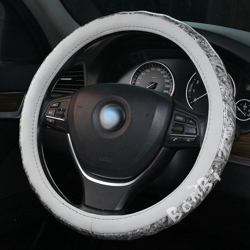 ハンドルカバー 軽自動車 最大46 Offクーポン ステアリングカバー おしゃれ Mサイズ