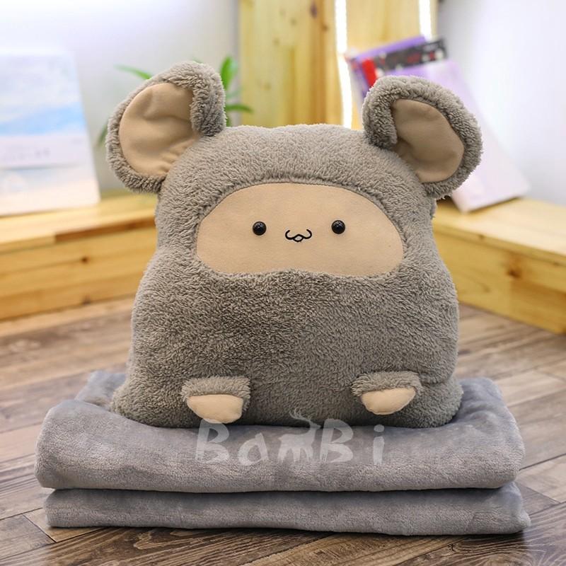 クッション おしゃれ ぬいぐるみ 毛布付き オフィス 腰痛 腰枕 運転 椅子 抱き枕 犬 猫 クマ Jjbaoz09 Bambi 通販 Yahoo ショッピング