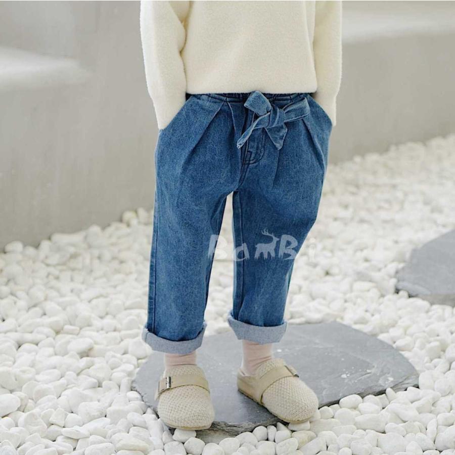 子供服 女の子 男の子 デニムパンツ キッズ ベビー服 パンツ ボトムス デニム ベビー ジュニア 韓国 セール 安い おしゃれ Kidbot10 Bambi 通販 Yahoo ショッピング