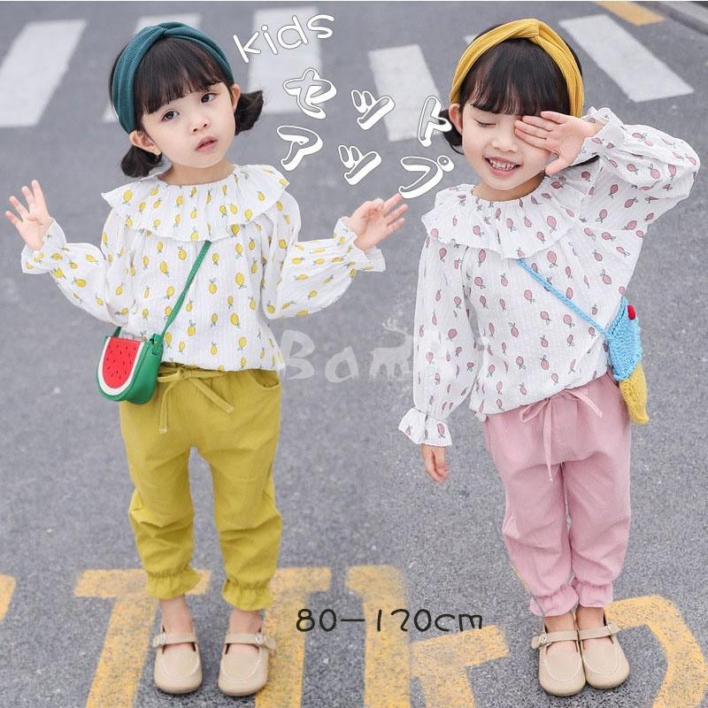 セットアップ キッズ 女の子 男の子 子供服 ベビー服 上下セット オールインワン 韓国 秋 冬 ベビー ジュニア 80cm 90cm 100cm 110cm 120cm Kid20set07 Bambi 通販 Yahoo ショッピング