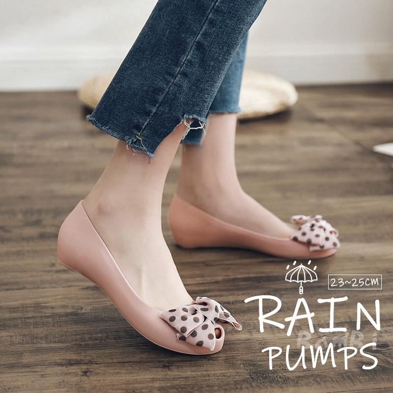 レインシューズ パンプス レディース レイン 靴 雨 梅雨 通勤 雨具 Meiyu12 Bambi 通販 Yahoo ショッピング