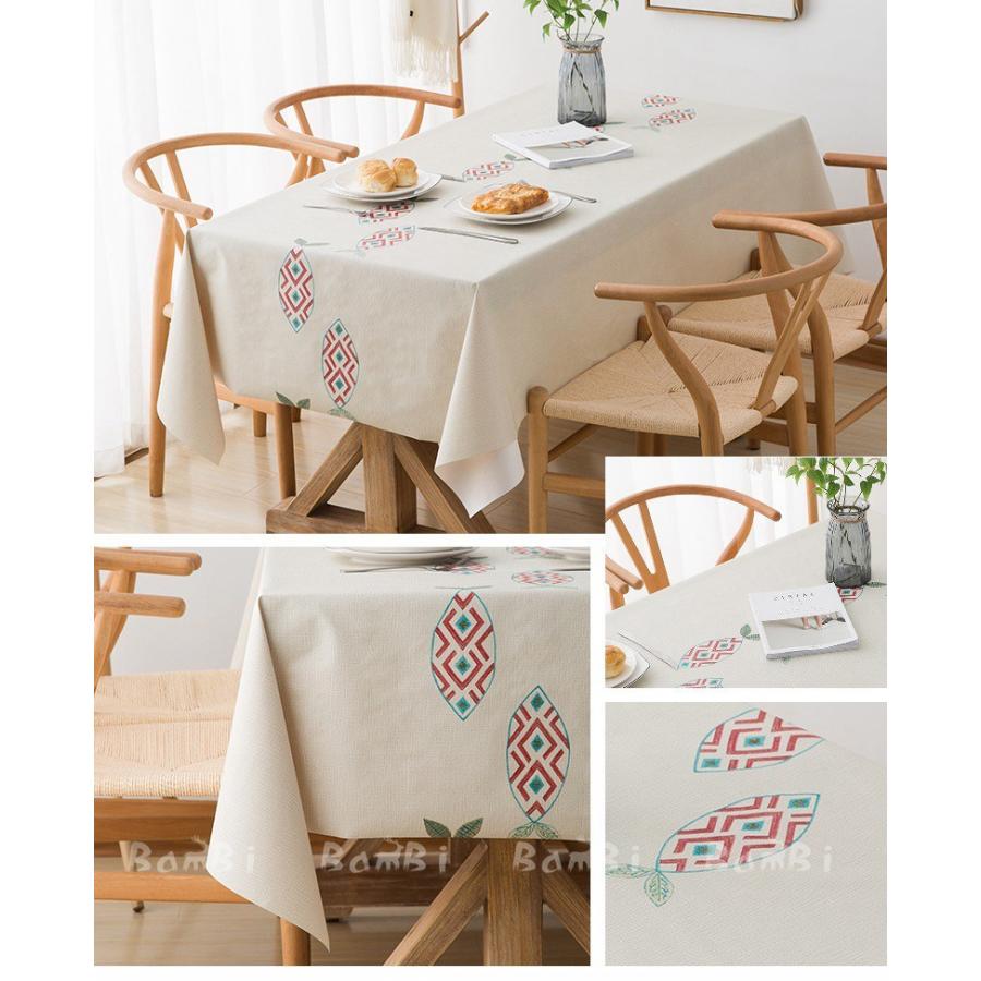 テーブルクロス 北欧 撥水 おしゃれ 白 Pvc 四角形 長方形 オーダー Nf19lusfzb23 Bambi 通販 Yahoo ショッピング