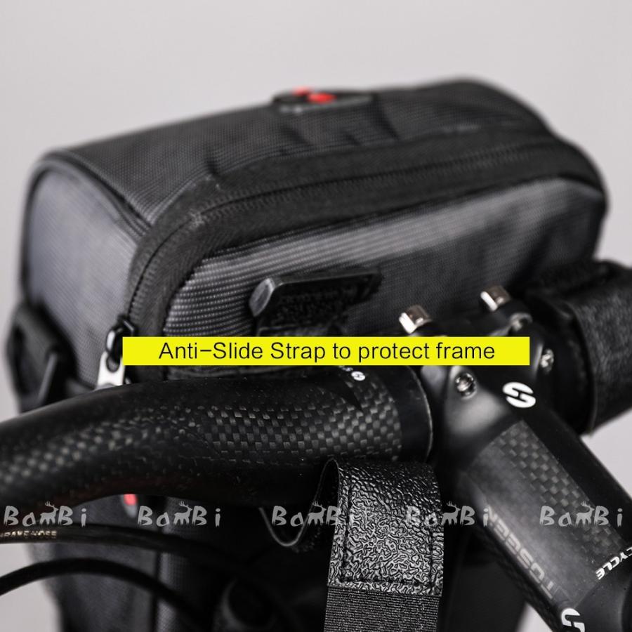 フロントバッグ 自転車 ハンドルバー バッグ サイクル ハンドルバッグ ロードバイク かばん Qxbao02 Bambi 通販 Yahoo ショッピング
