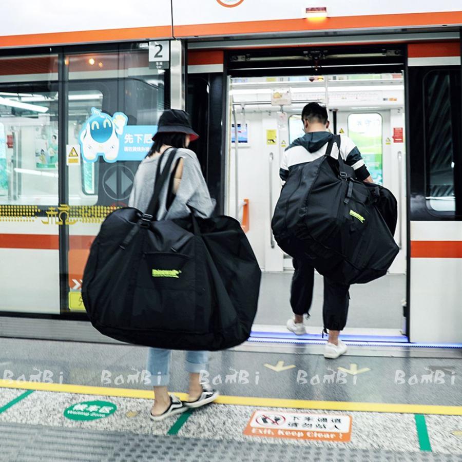 輪行バッグ ロードバイク 16インチ インチ 自転車 バッグ 輪行袋 キャリーバッグ 折りたたみ 持ち運び Qxbao33 Bambi 通販 Yahoo ショッピング