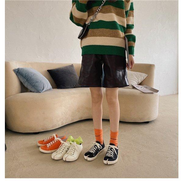 足袋 スニーカー 足袋靴 レディース 先割れ トレンド 大人 ローカット 靴 シューズmrl 3 Shoesmitaro Dou1032 Bambi 通販 Yahoo ショッピング