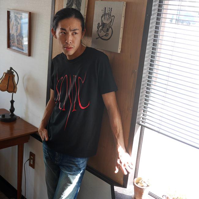 SONIC(ソニック) Tシャツ (ブラック) LPR a02tee-bk -X- 半袖 黒色 ロック ROCK 音速 音楽 ミュージック バンド ライブ フェスコーデ | メンズセレクト | 03