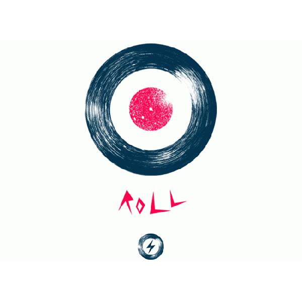 ロックTシャツ / ROLL ( ロール ) Tシャツ ( ホワイト ) -X- モッズ ROCK アメカジ プリント 大きいサイズ 半袖 春 夏 | メンズセレクト | 02