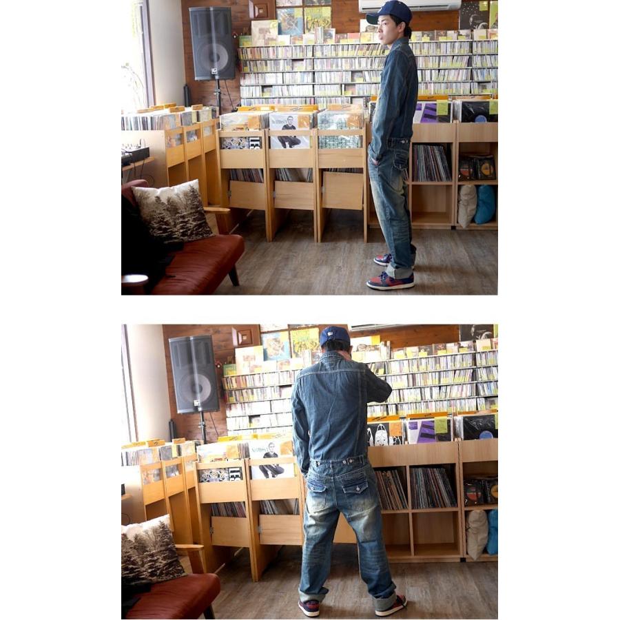 3rdスタイル デニムオールインワン -G- DENIM つなぎ ツナギ アメカジ カジュアル オシャレ 作業着 ワークパンツ | メンズセレクト | 03