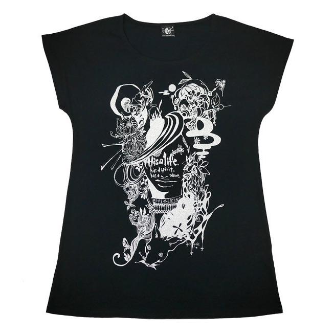 小悪魔ガール Tシャツワンピース -G- ワンピTシャツ 半袖 コアクマ イラスト オリジナル プリント かわいい ファッション |  | 03