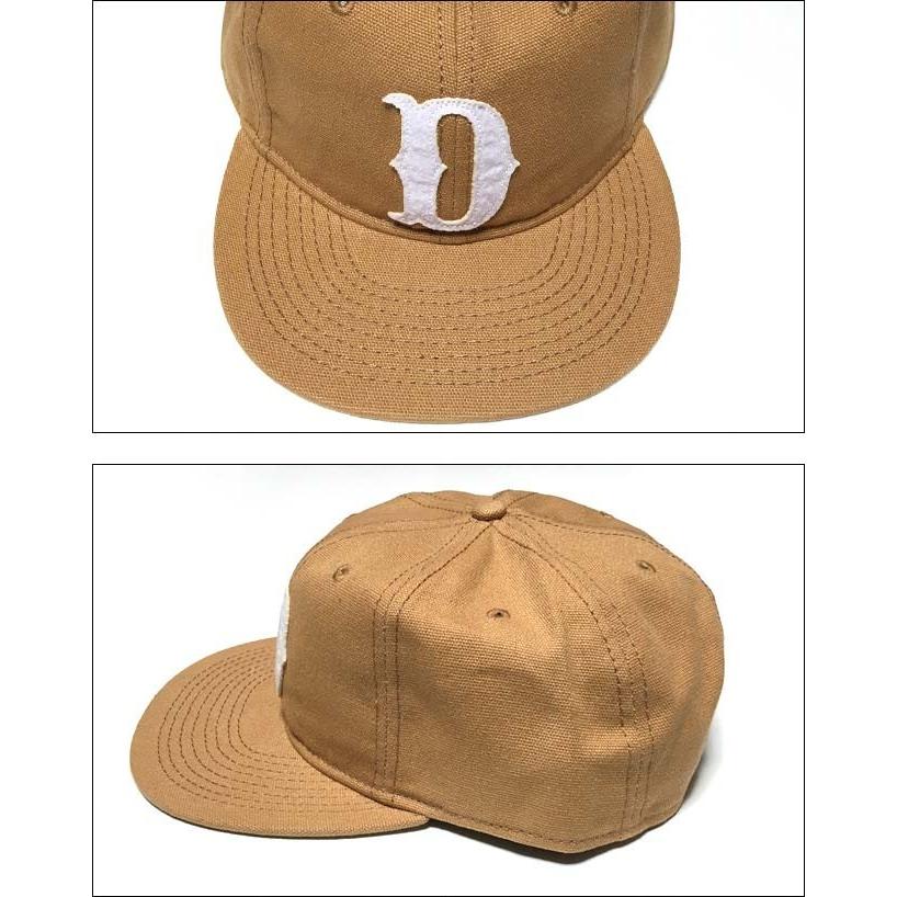 デッキーズ "D" フラットビル スナップバックキャップ (ダック)- DICKIES ディッキーズ -G- CAP キャップ 帽子 フラットバイザー キャンバス生地 | Dickies | 03