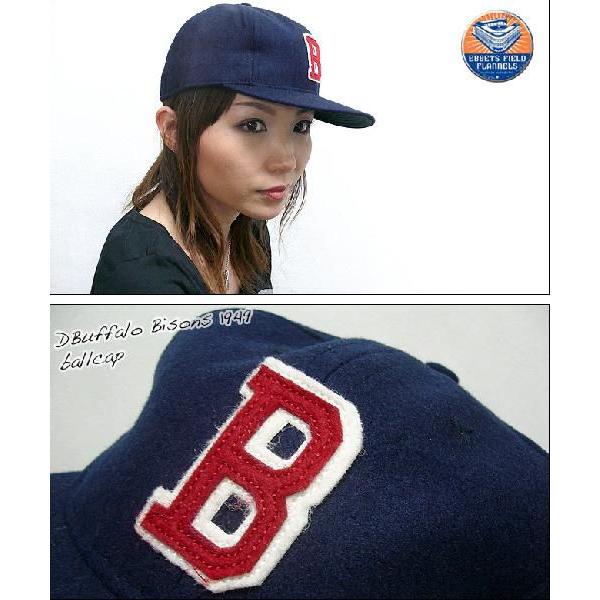 Buffalo Bisons 1949 ベースボールキャップ - Ebbets Field Flannels