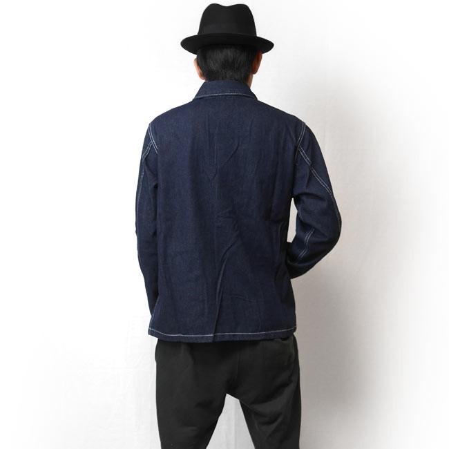 メンズセレクト 【送料無料】USタイプ 40's デニムワークユニフォーム