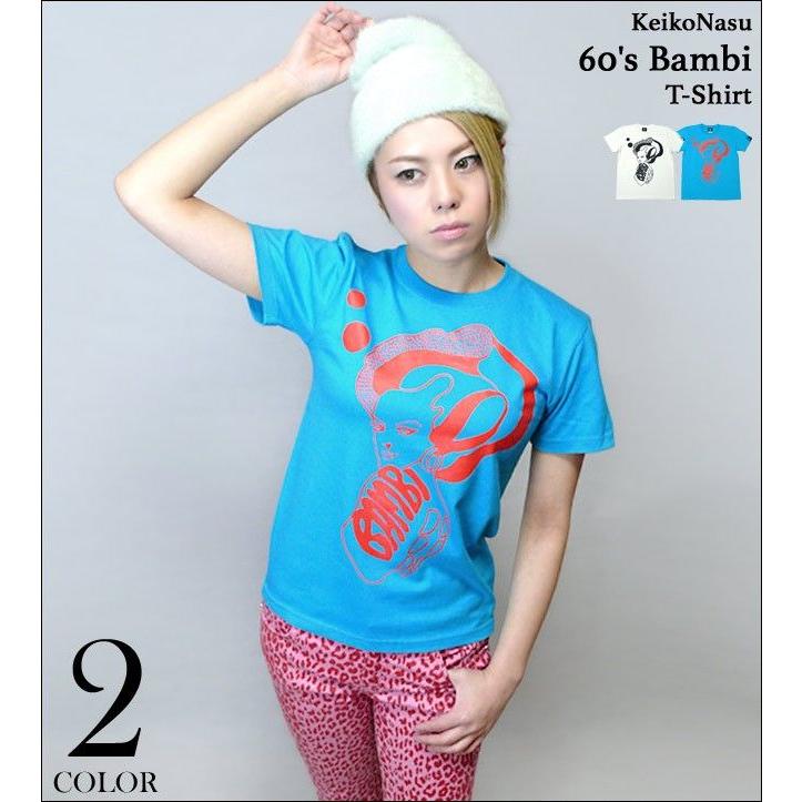レディースセレクト 60's Bambi Tシャツ -G- モッズ モード プリント