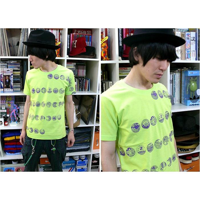 ドットライン（もじゃの森）Tシャツ - なかひらまい -G- 水玉 みずたま