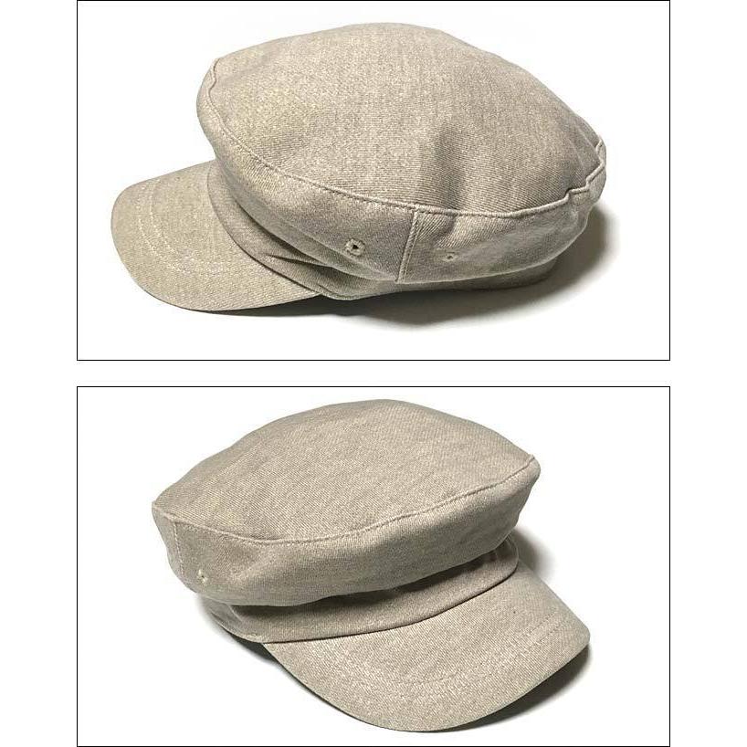 バイオウォッシュスウェット マリンワークキャップ (ベージュ)  - PENNANT BANNERS -R- CAP 帽子 ぼうし カジュアル ストリート アメカジ | メンズセレクト | 02