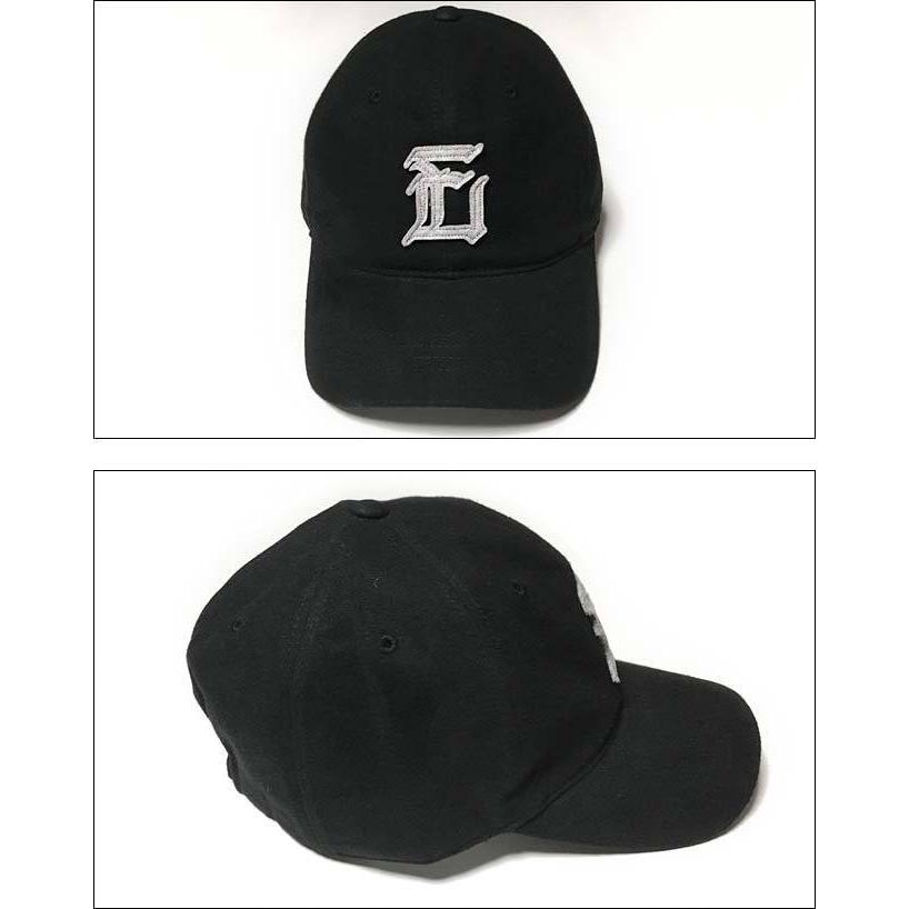 フェルトエンブレム ピーチコットン ベースボールキャップ (ブラック)  - PENNANT BANNERS -F- 黒色 CAP BBキャップ ボールキャップ 帽子 アメカジ | メンズセレクト | 02