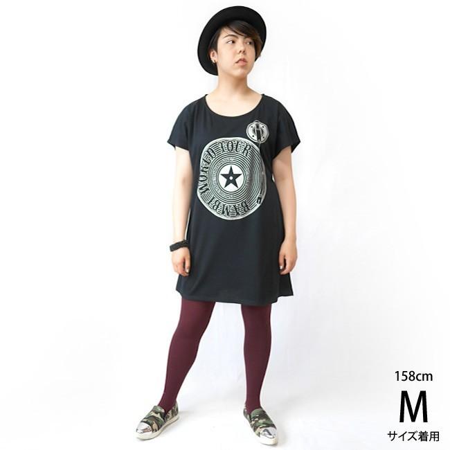 Bambi World Tour Tシャツワンピース -F- ワンピTシャツ ガーリー かわいい ロックTシャツ バンドTシャツ ライブ 半袖 | レディースセレクト | 02
