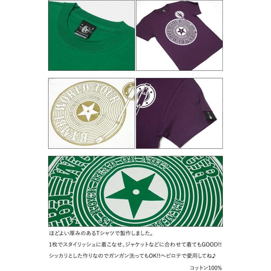 メンズセレクト ロックTシャツ / Bambi World Tour Tシャツ (グリーン