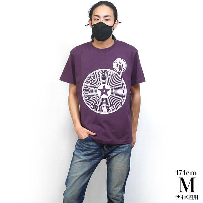 ロックTシャツ / Bambi World Tour Tシャツ (M.パープル)-F- 半袖 紫色 ROCK ロックバンドTシャツ ライブ フェス ミュージック | メンズセレクト | 03