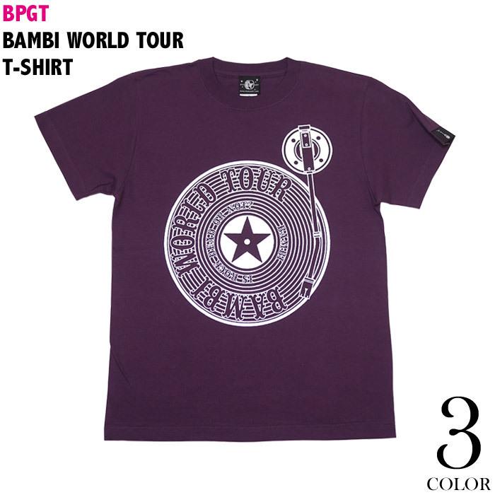 ロックTシャツ / Bambi World Tour Tシャツ (M.パープル)-F- 半袖 紫色 ROCK ロックバンドTシャツ ライブ フェス ミュージック | メンズセレクト | 04