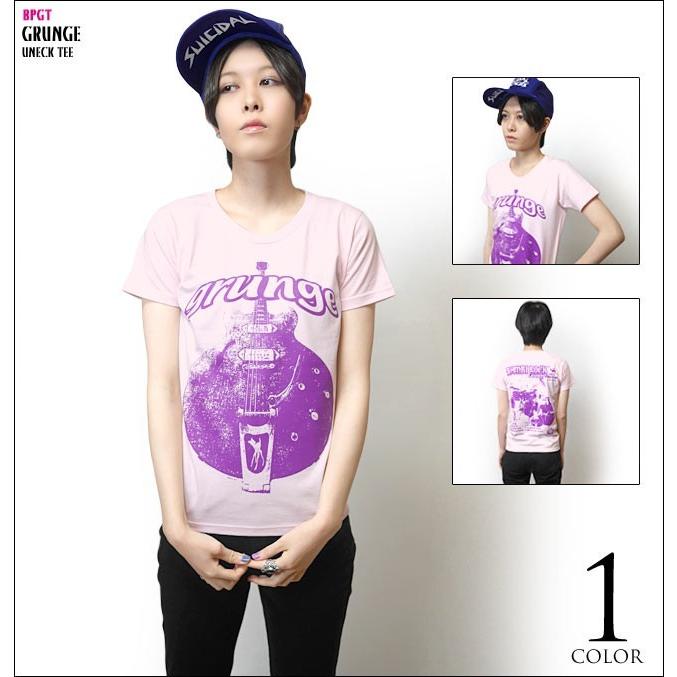 メンズセレクト ロックTシャツ / グランジ（grunge）UネックTシャツ