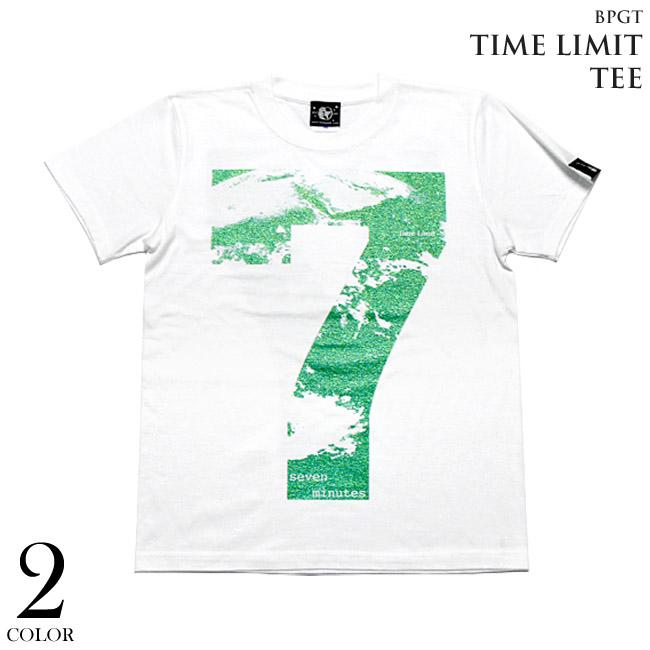 Time Limit [タイムリミット] Tシャツ (ホワイト)-F- セブン ナンバー7 地球 メッセージ グラフィックデザイン 半袖 白色 カジュアル ストリート | メンズセレクト | 04