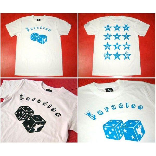 Paradise (パラダイス) Tシャツ（ライトピンク）-X- 半袖 桃色 こじか ばんび ダイス サイコロ 賽子 ロゴTシャツ アメカジ 大きいサイズ かわいい | メンズセレクト | 04