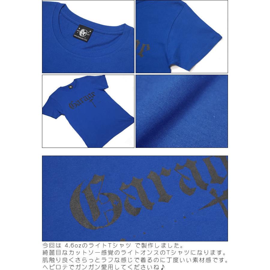 Garage(ガレージ) ライトTシャツ (ロイヤルブルー) -F- 半袖 青色 ロックTシャツ ロックンロール ロッカー バンド ライブ フェス 音楽 | ブランド登録なし | 06