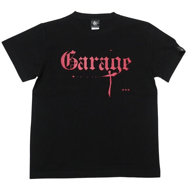 Garage(ガレージ) Tシャツ (ブラック)-G- 半袖 黒色 ロックTシャツ バンド メンズ レディース ライブ フェス 音楽 | メンズセレクト