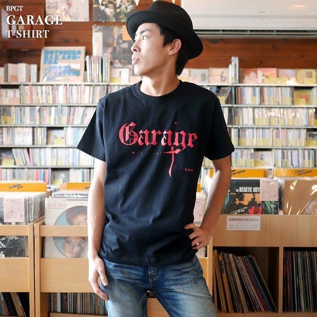 Garage(ガレージ) Tシャツ (ブラック)-G- 半袖 黒色 ロックTシャツ バンド メンズ レディース ライブ フェス 音楽 | メンズセレクト | 02