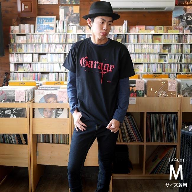 Garage(ガレージ) Tシャツ (ブラック)-G- 半袖 黒色 ロックTシャツ バンド メンズ レディース ライブ フェス 音楽 | メンズセレクト | 04