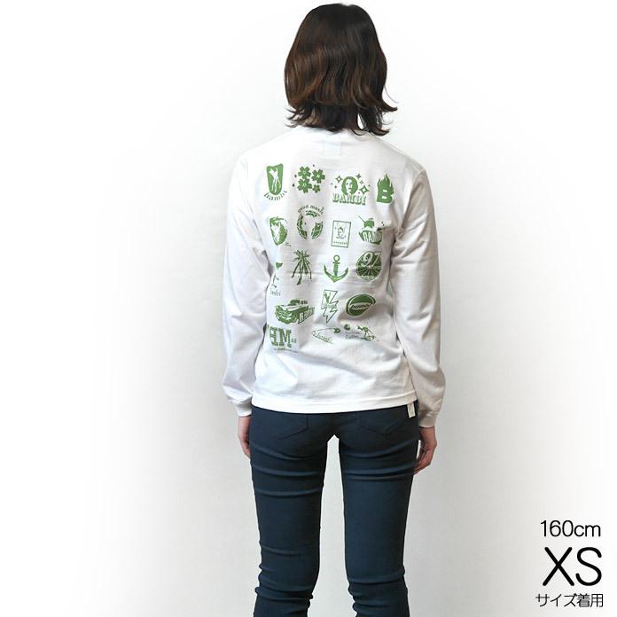 ティラノ ロングスリーブ Tシャツ F 長袖 ロンtee ホワイト 白色 恐竜 きょうりゅう 落書き イラスト かわいいいらすと Sp052lt Tシャツ屋さんバンビ 通販 Yahoo ショッピング