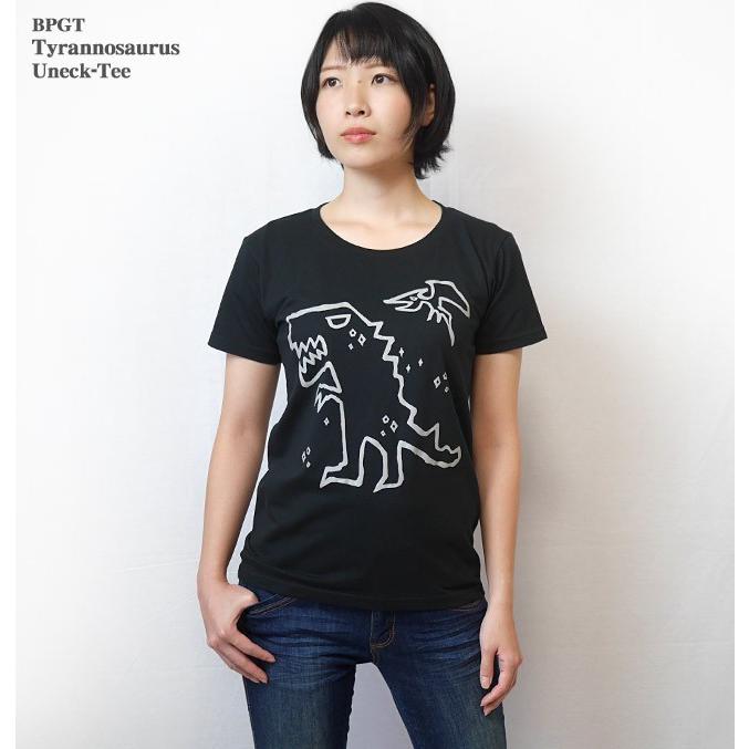 ティラノ Uネックtシャツ G かわいい おしゃれ イラスト 落書き 象 ゾウ アニマル柄 ブラック 黒 半袖 男女兼用 Sp052ut Tシャツ屋さんバンビ 通販 Yahoo ショッピング