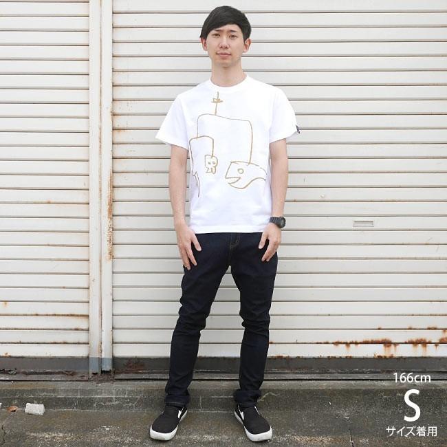 特別プライス☆　モビモビ Tシャツ (ホワイト) 半袖 白tee イラスト 落書き らくがき かわいい おしゃれ アメカジ カジュアル |  | 05
