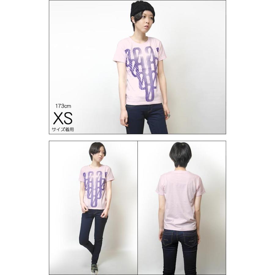 000-one UネックTシャツ -G- ゼロ 半袖 ピンク グラフィックデザイン プリント カジュアル アメカジ オリジナルブランド | メンズセレクト | 03