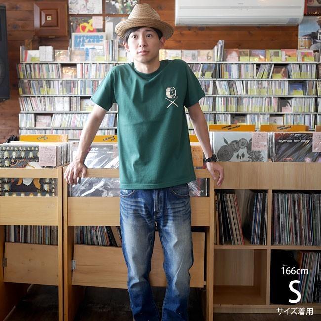 ロックTシャツ / DR3 (ドラムロッカー3) Tシャツ (アイビーグリーン) -G- 半袖 緑色 ドラム ドラマー バンド ロックンロール | メンズセレクト | 03