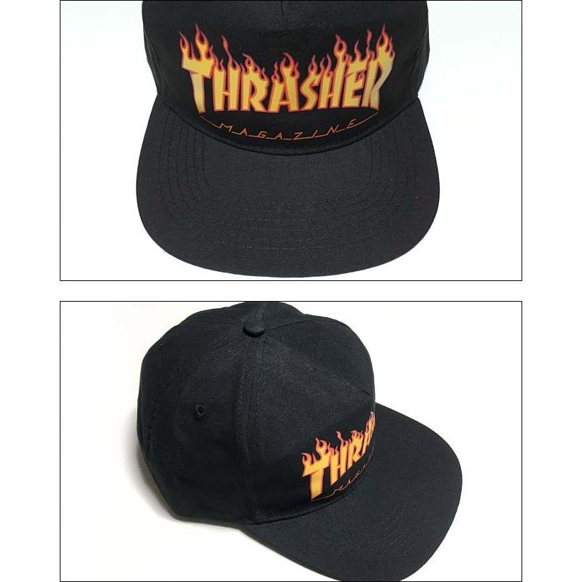 THRASHER FLAME スナップバックキャップ - スラッシャー -G THRASHER FLAME スナップバックキャップ - スラッシャー -G
