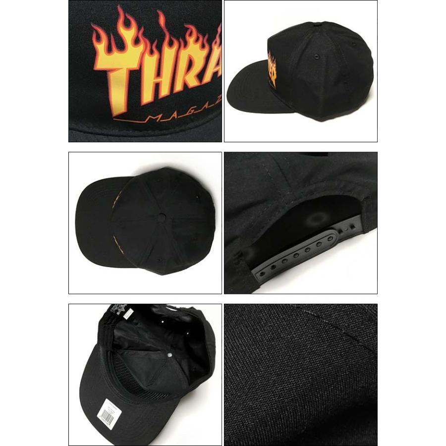 THRASHER FLAME スナップバックキャップ - スラッシャー -G THRASHER FLAME スナップバックキャップ - スラッシャー -G